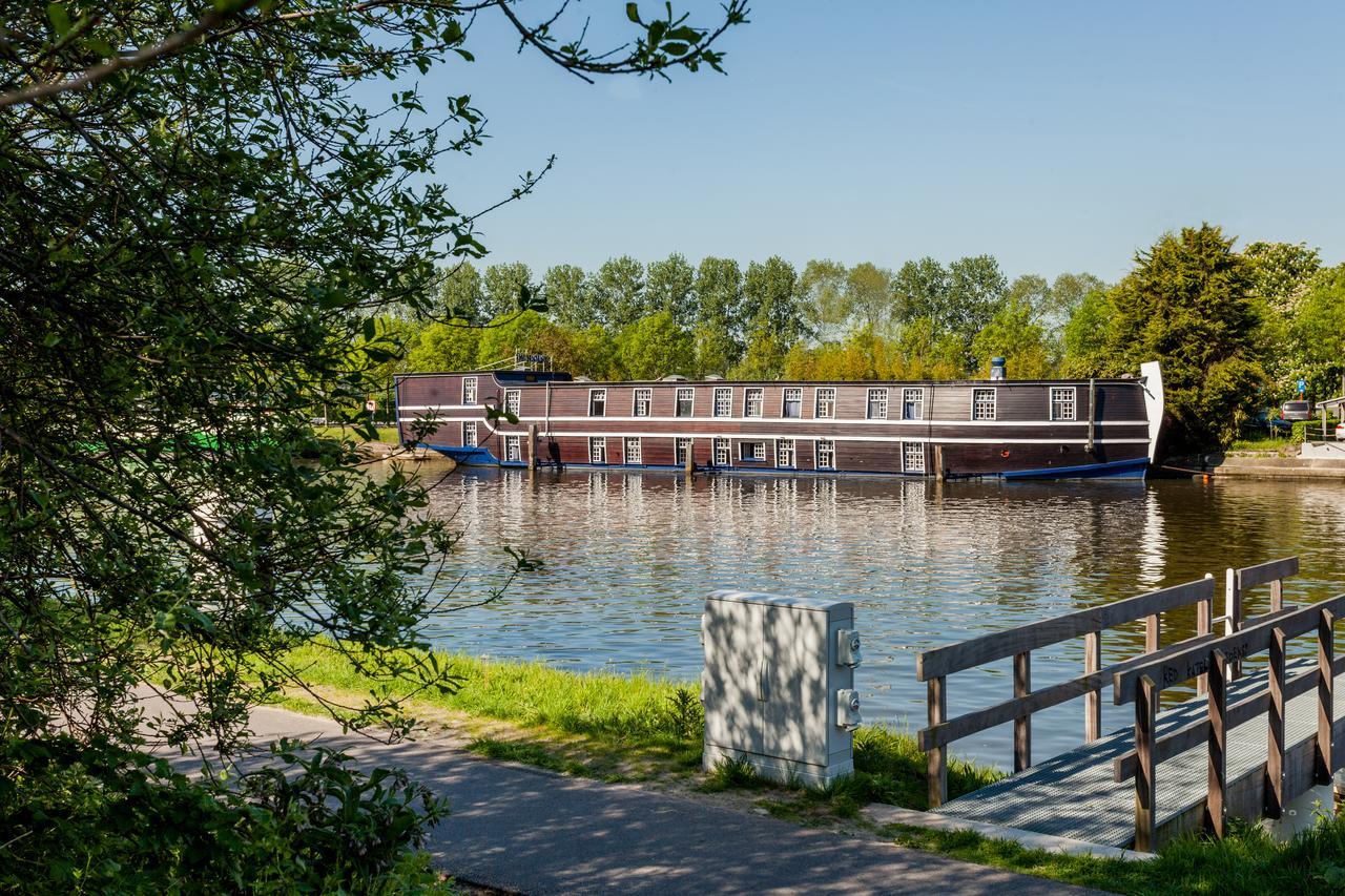 Boat Hotel De Barge Brugge Dış mekan fotoğraf